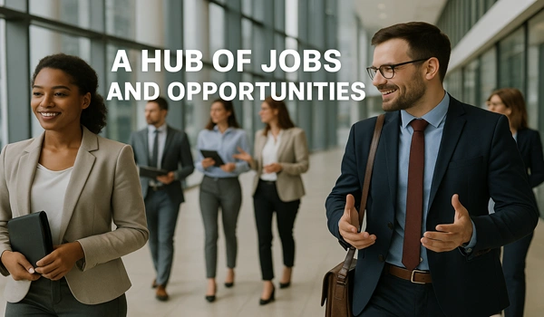 A Hub of Jobs and Opportunities